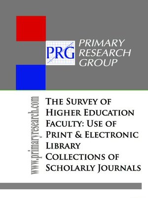 cover image of The Survey of Higher Education Faculty